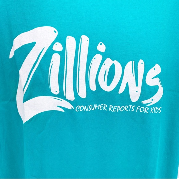 VINTAGE Zillions Consumer Reports for Kids T-Shirt Size Large - Picture 4 of 7